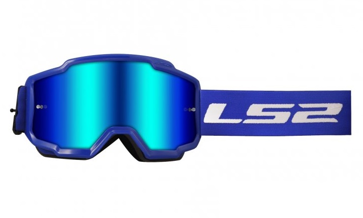 motocyklové brýle LS2 CHARGER  - modré