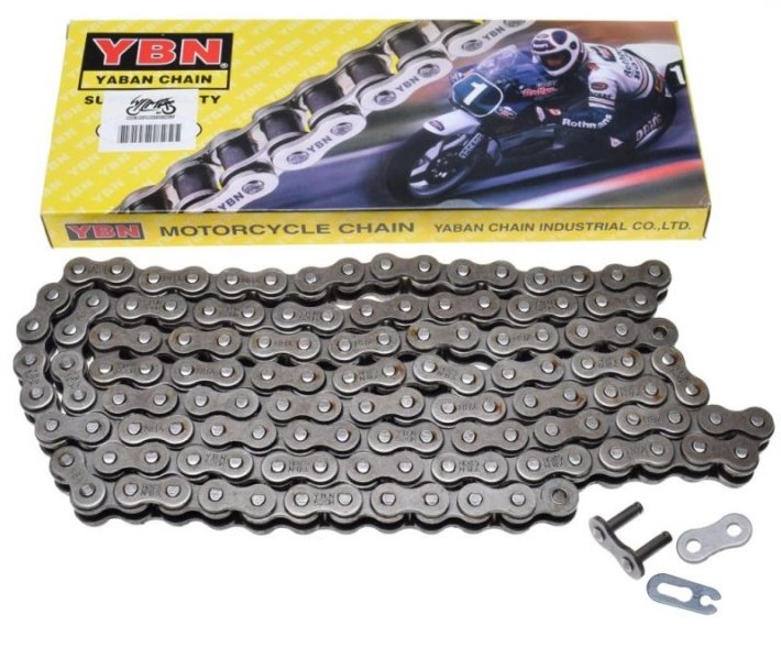 řetěz motocyklový YBN  428H 120 článků - zesílený
