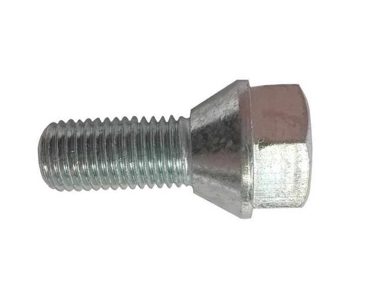 šroub kola kolový šroub - kuželový M12x1,5 x 28 mm klíč 17