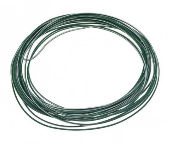 kabel vodič 0,75 mm2 - zeleno/bílý