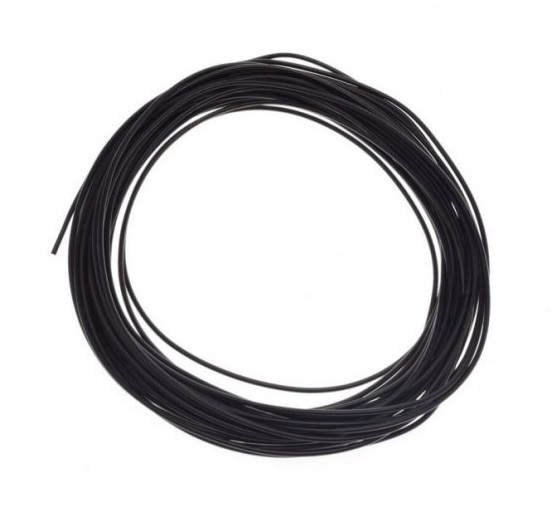kabel vodič 1 mm2 - černý