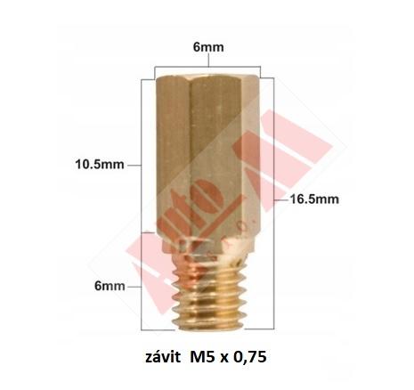 sada hlavních trysek karburátoru M5 vel. 255-300