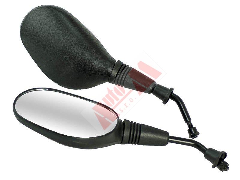 zrcátko zpětné skútr moto - závit M8x1,25 mm