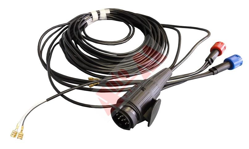 Kabeláž 4,15m + zásuvka 13-pin 5+5 pin konektory světel - JOKON