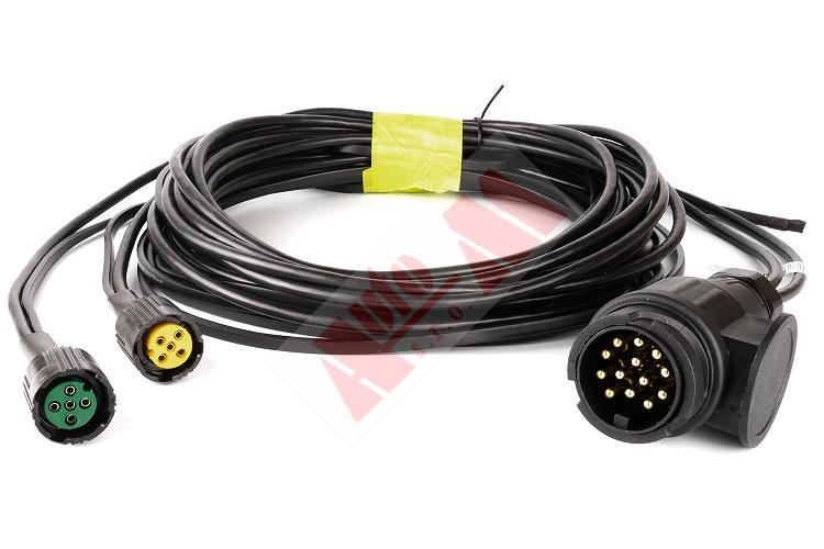 Kabeláž 6,15 m/2,0m/13 pin zástrčka - s předními vývody 