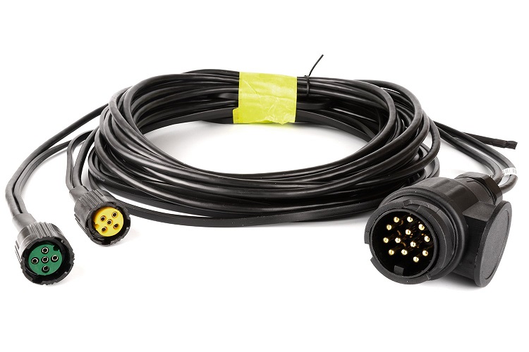 Kabeláž 6,15 m/2,0m/13 pin zástrčka - s předními vývody 