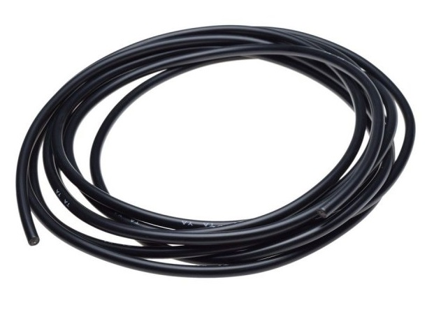 kabel ke svíčce  vysokonapěťový kabel zapalování TA YA 7 mm černý / 10 cm