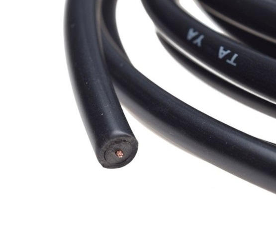 kabel ke svíčce  vysokonapěťový kabel zapalování TA YA 7 mm černý / 5 m