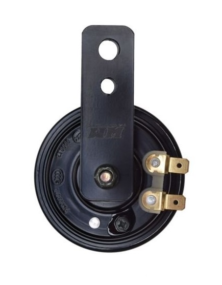 Klakson houkačka 65 mm 12V 105 dB - černý + seřizování tónu