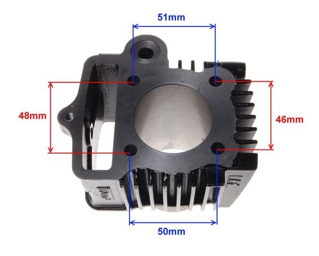 válec motoru 47.00mm 70cm³ ,pístní čep 13mm ,139FMB  4T AC