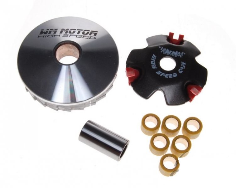 variátor pro skútry s motorem  50ccm 4T GY6, 139 QMB / QMA TUNING