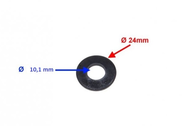 pružná podložka matice M10 variátoru 10,1 x 24 x 2,4 mm 2T 1E40QMB/QMA 50 2T 