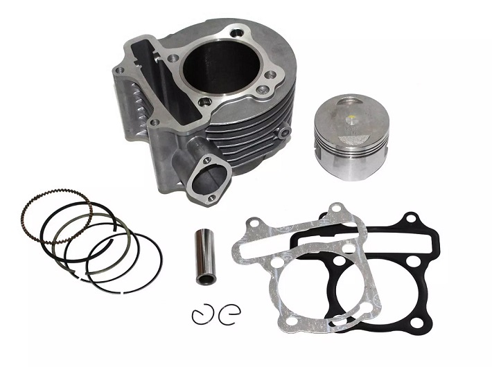 válec motoru 150 ccm GY6 57.40 mm  píst.čep 15mm 152QMI/157QMJ (GY6 150) EURO 4