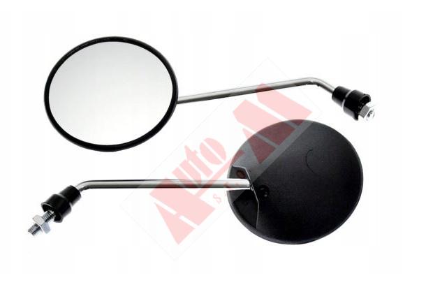 zrcátko zpětné kulatá skútr moto - závit M10 x1,5 mm P+P