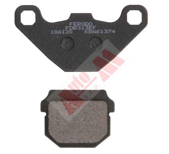 brzdové destičky FERODO EF - ADLY, APRILIA, CPI, HONDA, KAWASAKI, KEEWAY, MALAGUTI, PEUGEOT, PIAGGIO, VESPA, Suzuki, TGB