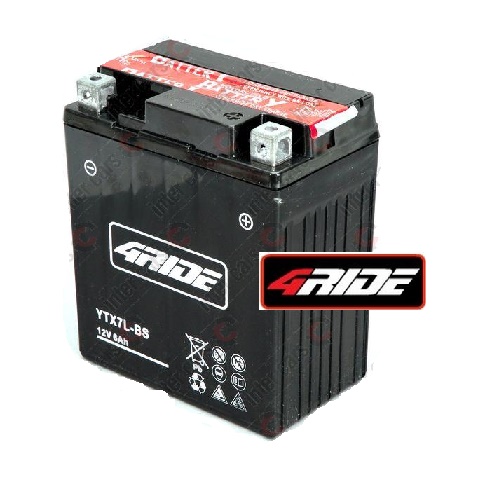 baterie - akumulátor YTX7L-BS 4RIDE