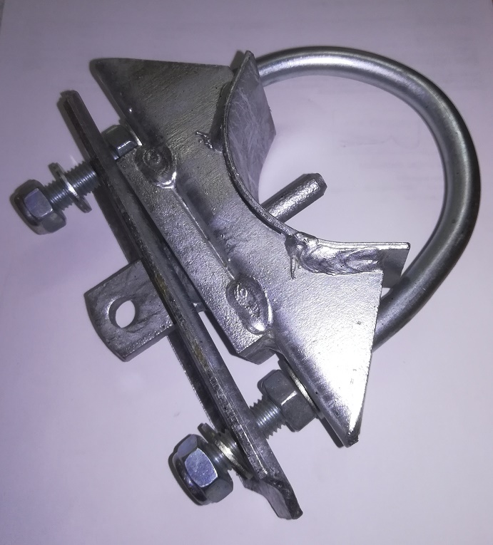 Držák rezervního kola  pro disk s rozteči šr. 4 x 100 mm na trubkovou oj 70 mm