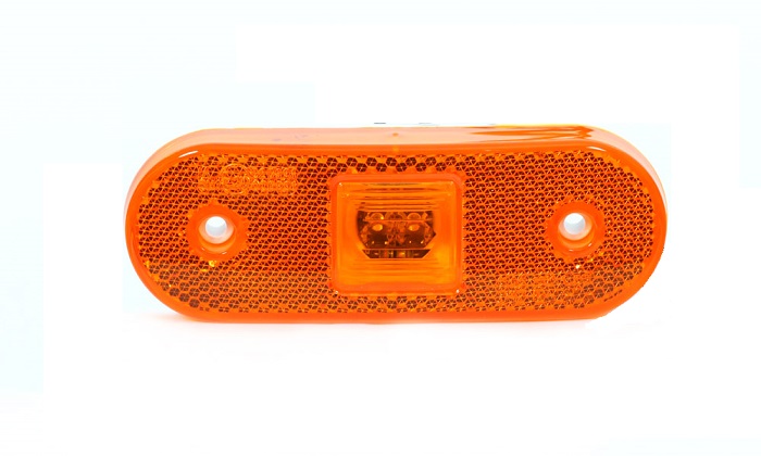 Světlo poziční LED oranžové WAS47 12/24V