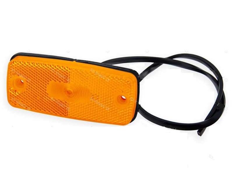 Světlo poziční LED oranžové DOBMAR 12/24V