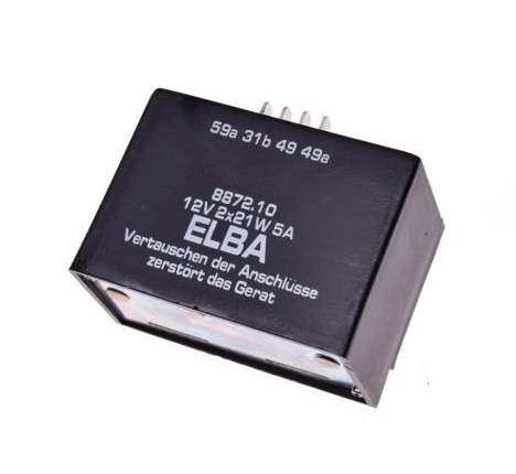 regulátor dobíjení s přerušovačem blikačů SIMSON 12V 2 x 21 W / 5A ELBA