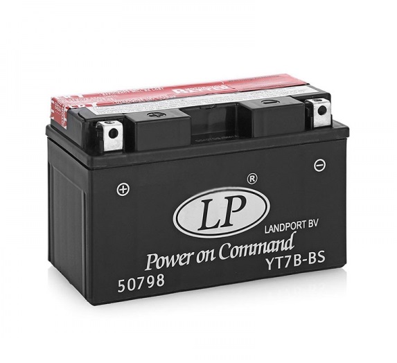 baterie akumulátor YT7B-BS LP BATTERY AGM12V 6,5Ah 150x65x94 L+ 110A