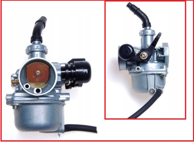 karburátor difuzor 19 mm ATV 110-125 ccm 152FMH 110 4T AC - sytič ovládaný ručně