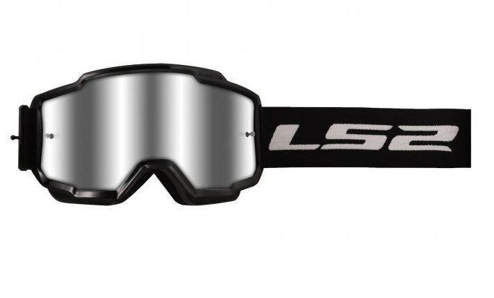 motocyklové brýle LS2 CHARGER  - černé