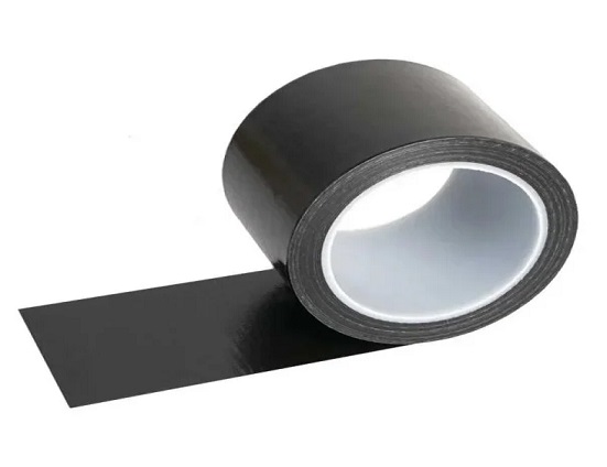 Samolepící opravná páska na opravu sedadel motocyklu,skútru 100 mm x 0,4 mm x 3 m
